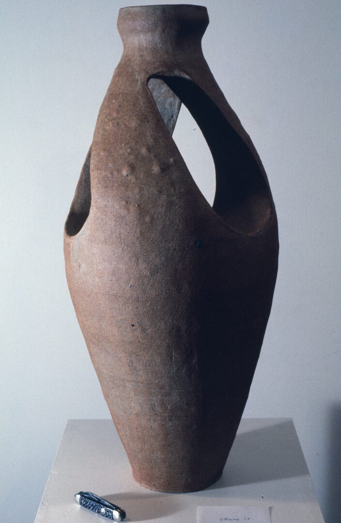 Cantaro pot or vase on a flat surface