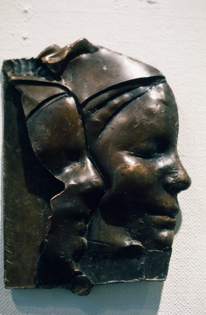Mask No. 8 1977 sculpture